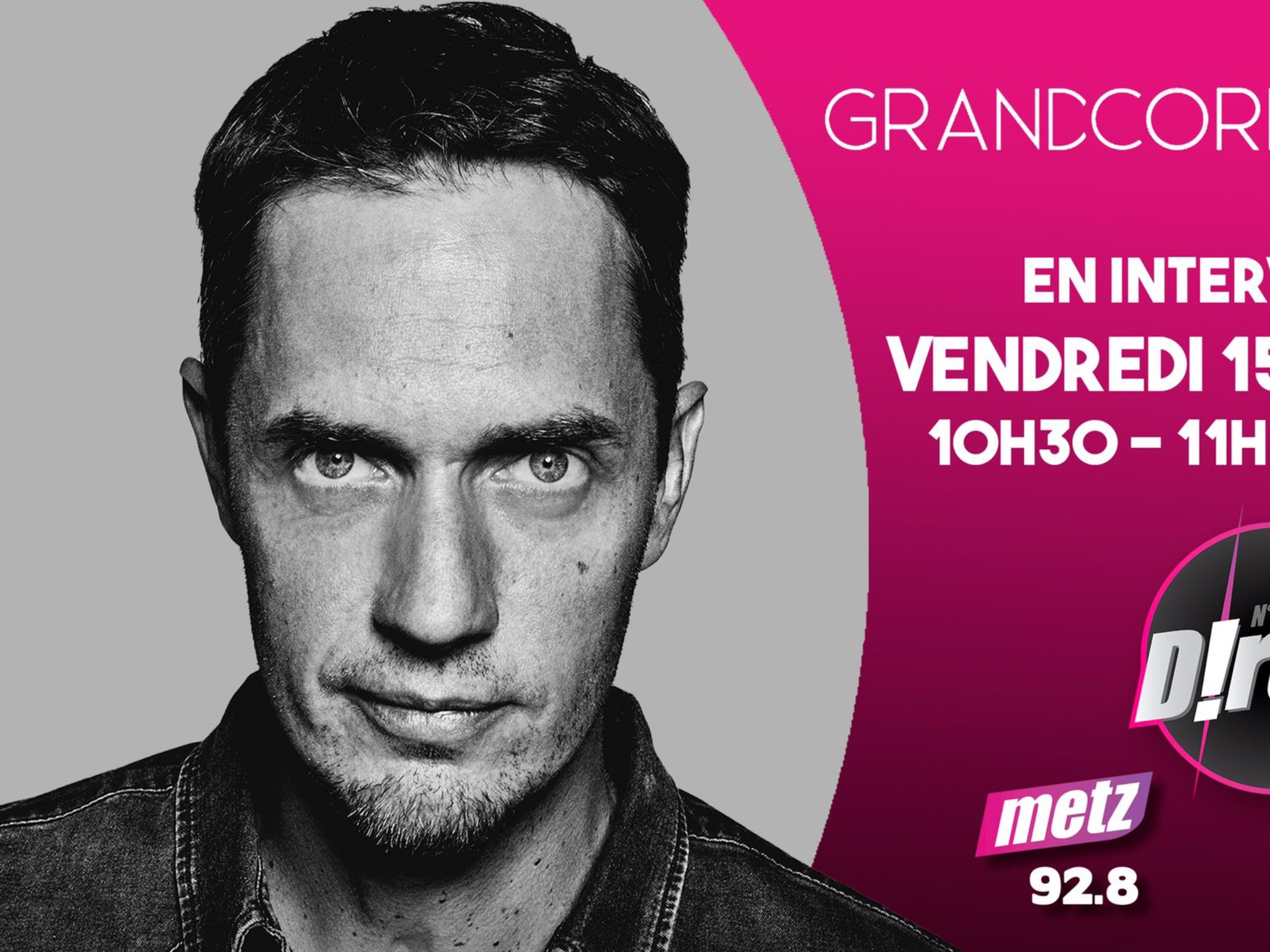 Grand Corps Malade Galaxie Amnéville 3 Décembre Grand Corps Malade ce vendredi sur D!RECT FM