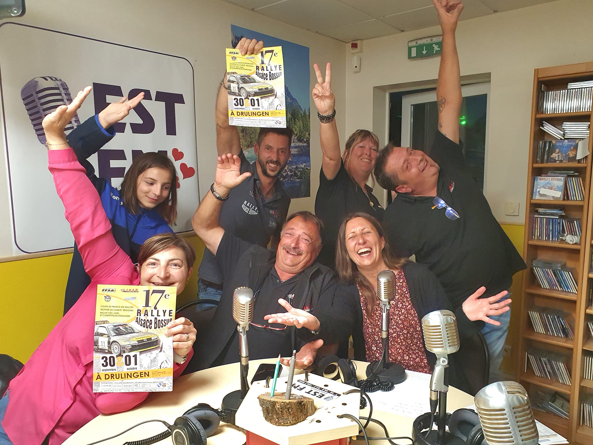 Rallye Alsace Bossue SMAB Drulingen sur EST FM