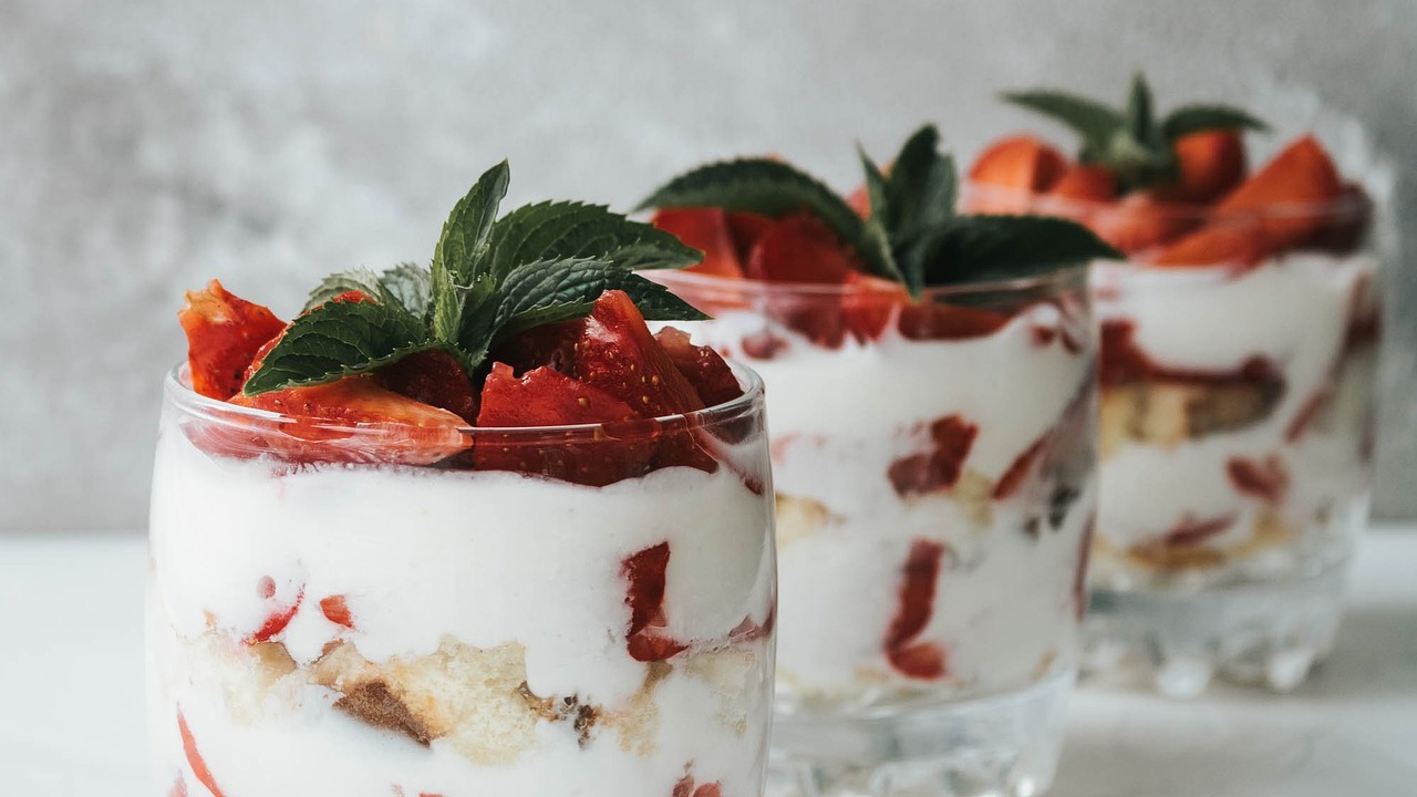 TRIFLE AUX FRAISES