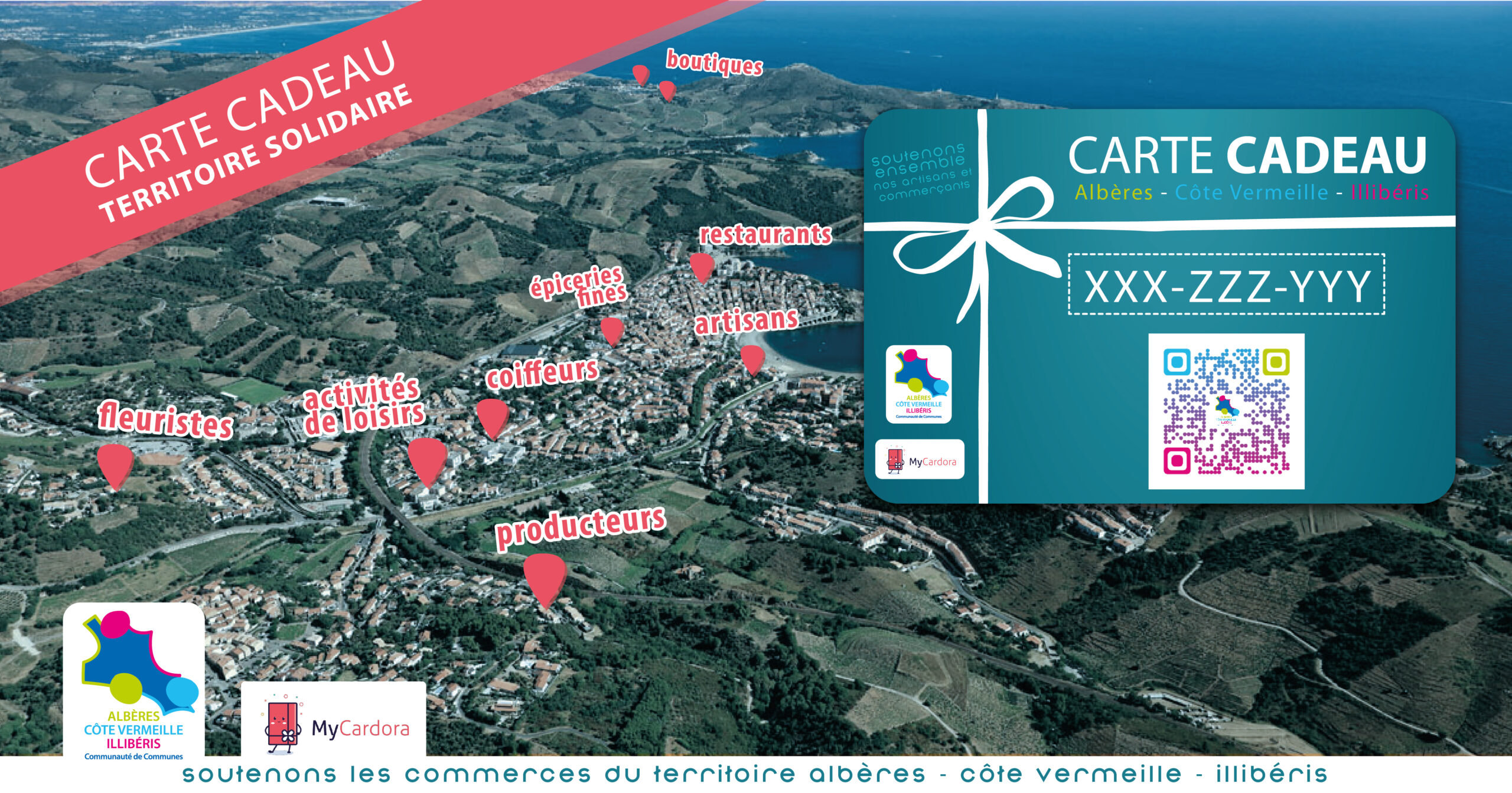 Pyrénées-Orientales : mise en place d'une carte cadeau territoriale
