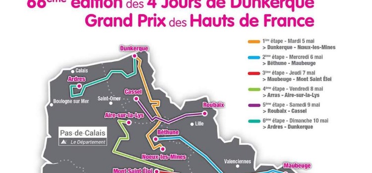 Cyclisme - L'épreuve des 4 jours de Dunkerque est annulée