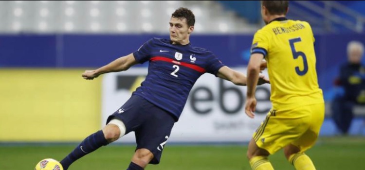 Deuxième but en sélection pour le Jeumontois Benjamin Pavard