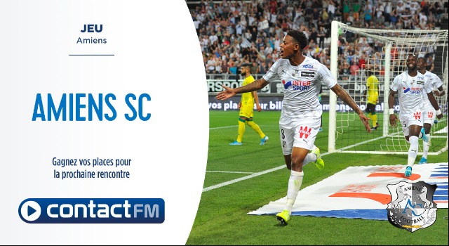 GAGNEZ VOS PLACES POUR LA PROCHAINE RENCONTRE DE L'AMIENS SC