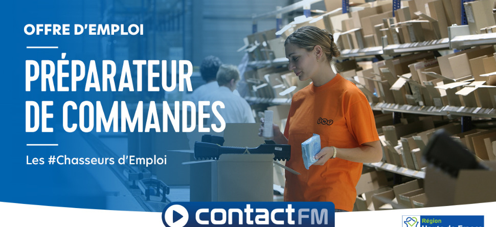 Offre d'emploi : Préparateur de commande (h/f)