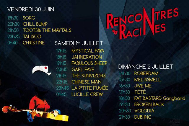 programme de rencontre et racine 2011