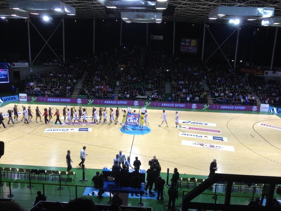 J moins 2 avant les finalités de la Coupe d'Europe de handball à...
