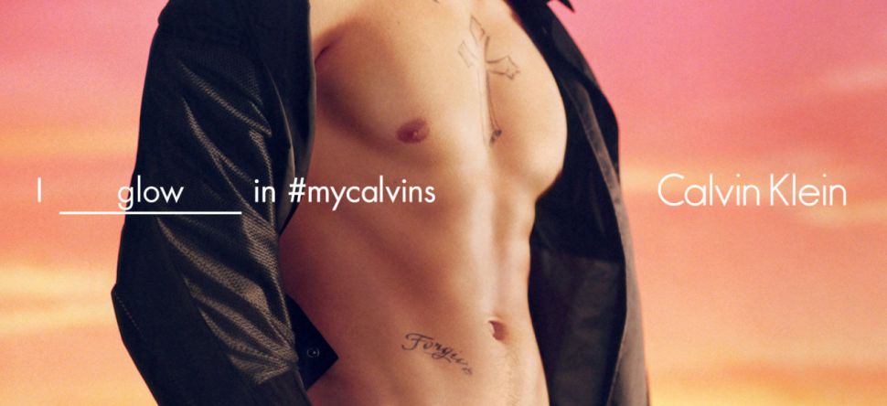 Justin Bieber sexy pour Calvin Klein