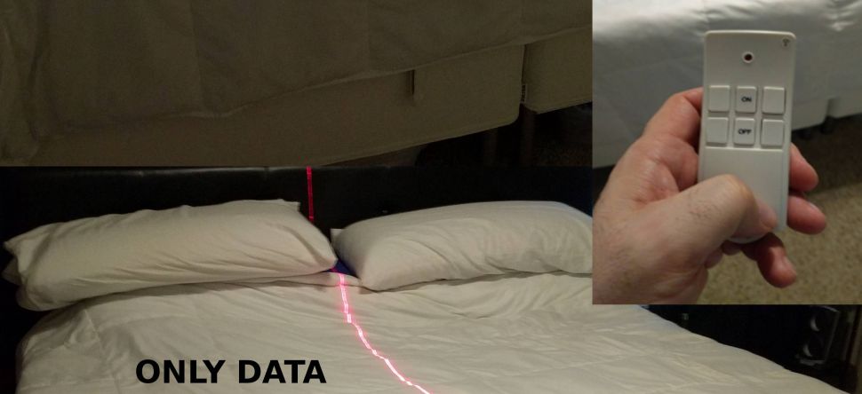 Il divise le lit en 2 au laser
