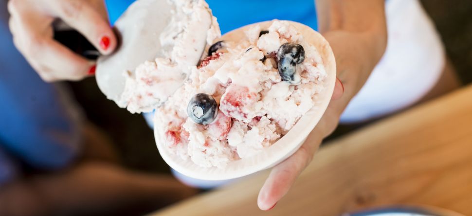 Découvrez la glace au vin!