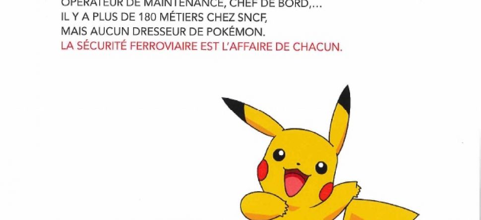 La SNCF et le phénomène Pokemon Go