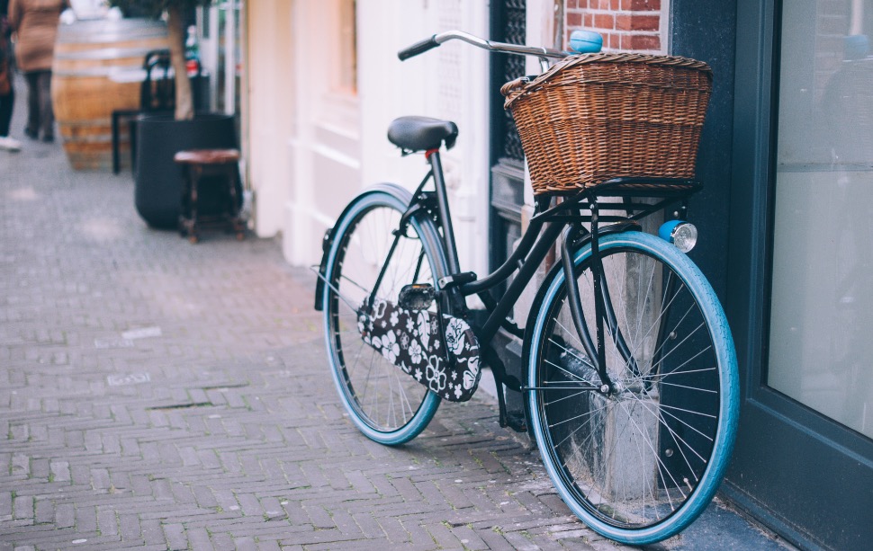 Les vélos en libre-service de l’entreprise française Oribiky...