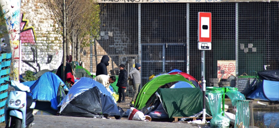 La Chapelle : opération de mise à l’abri sur un camp de migrants