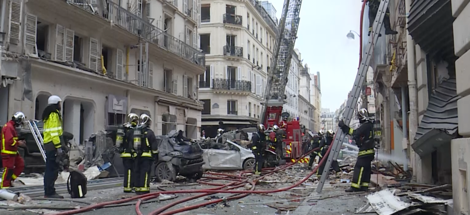 Paris : trois juges enquêtent sur l’explosion rue de Trévise