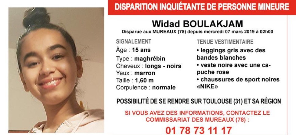 Yvelines : un appel à témoin pour retrouver une adolescente disparue