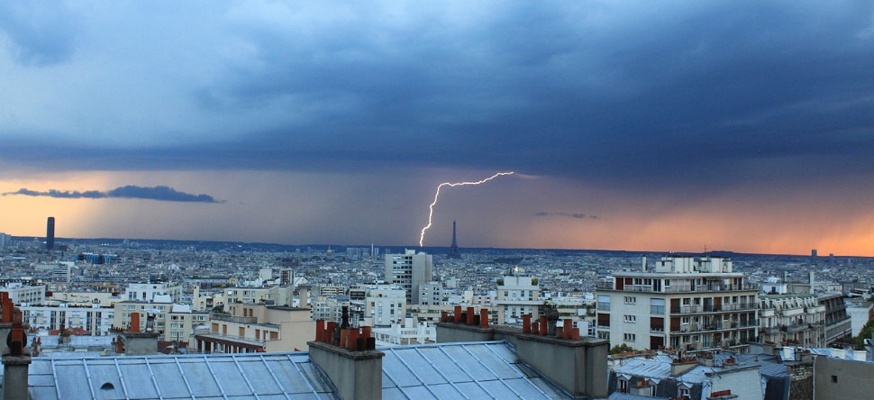 L’Île-de-France placée en vigilance orange aux orages