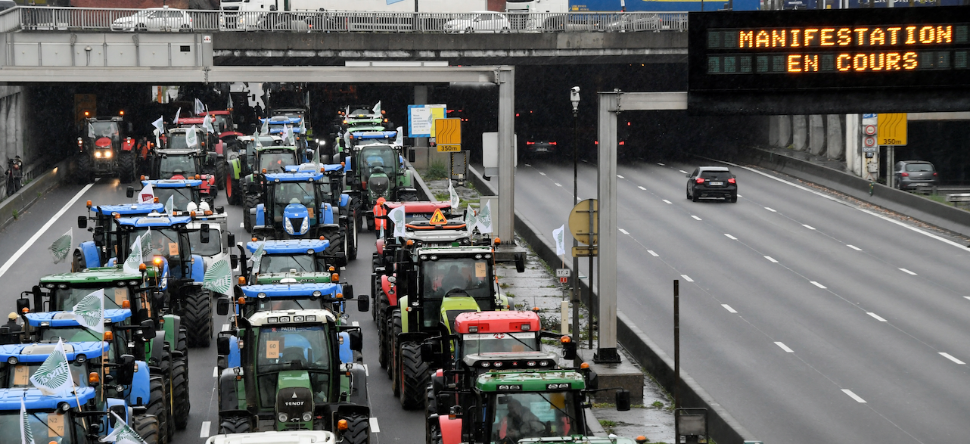 Une manifestation d'agriculteurs se prépare à Paris