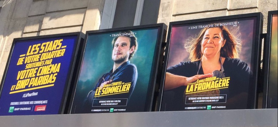 Des commerçants de quartier à l'affiche de plusieurs cinémas de Paris